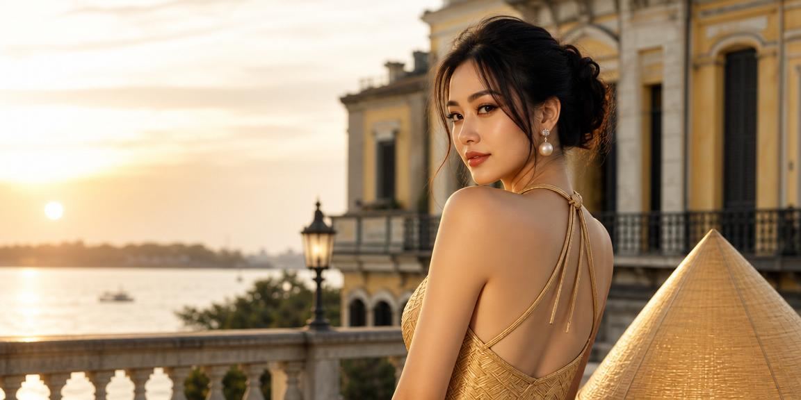 Không khí Hà Nội với nón lá và màn hình baccarat trực tuyến